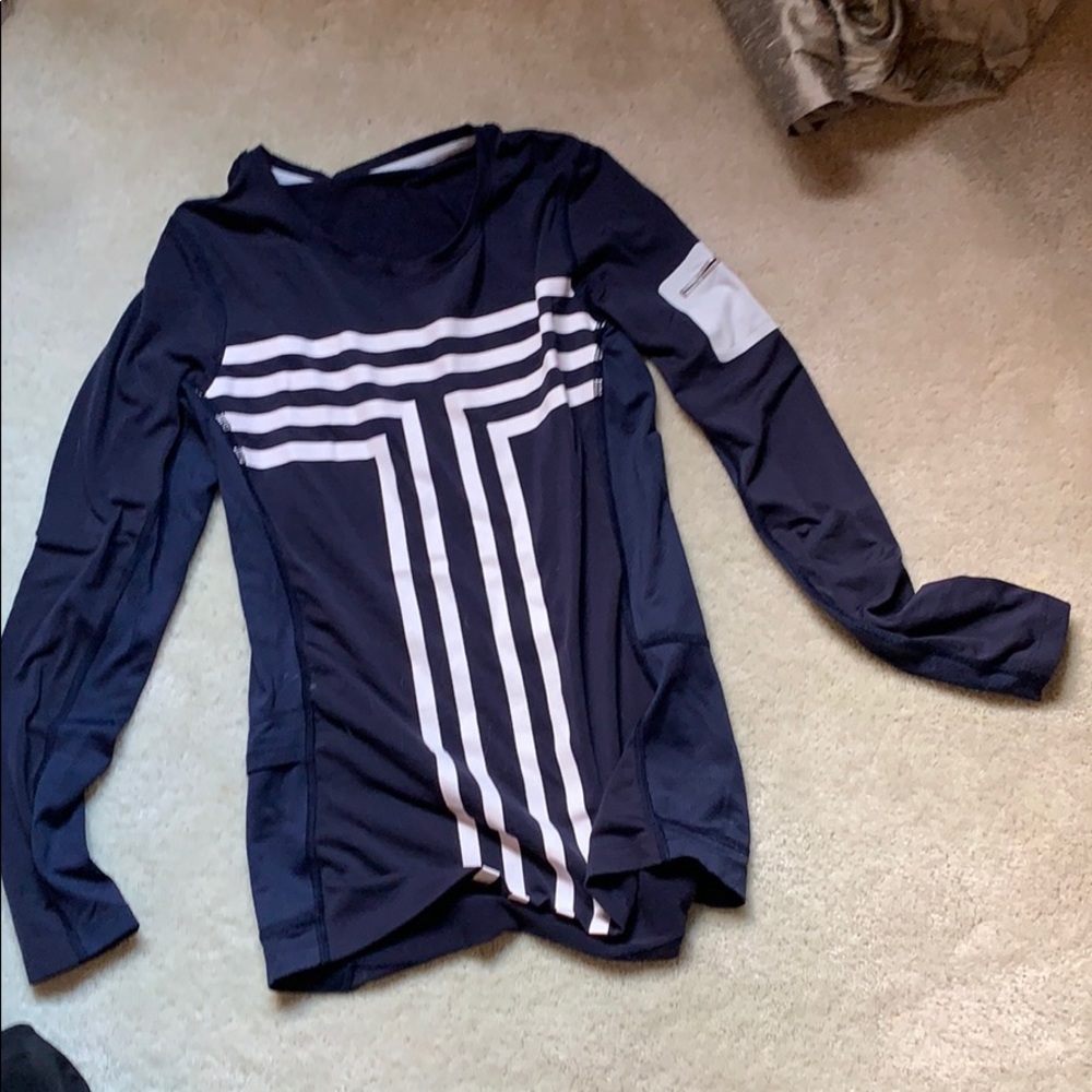 Tory Burch long sleeve performance top size small